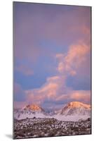 USA, California, Sierra Nevada Range. Sunrise on mountains.-Jaynes Gallery-Mounted Premium Photographic Print