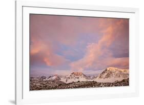 USA, California, Sierra Nevada Range. Sunrise on mountains.-Jaynes Gallery-Framed Premium Photographic Print