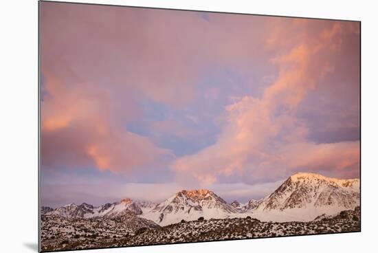 USA, California, Sierra Nevada Range. Sunrise on mountains.-Jaynes Gallery-Mounted Premium Photographic Print