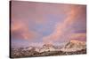 USA, California, Sierra Nevada Range. Sunrise on mountains.-Jaynes Gallery-Stretched Canvas