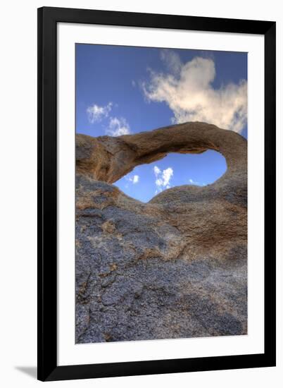 USA, California, Sierra Nevada Range. Whitney Portal Arch in Alabama Hills.-Jaynes Gallery-Framed Premium Photographic Print