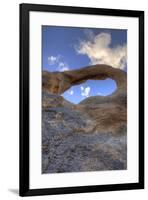 USA, California, Sierra Nevada Range. Whitney Portal Arch in Alabama Hills.-Jaynes Gallery-Framed Premium Photographic Print