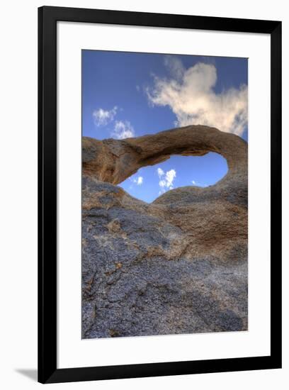 USA, California, Sierra Nevada Range. Whitney Portal Arch in Alabama Hills.-Jaynes Gallery-Framed Premium Photographic Print