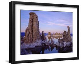 USA, California, Sierra Nevada. Tufa Formations on Mono Lake-Jaynes Gallery-Framed Premium Photographic Print