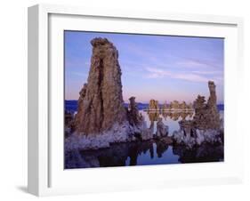 USA, California, Sierra Nevada. Tufa Formations on Mono Lake-Jaynes Gallery-Framed Premium Photographic Print