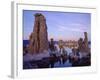 USA, California, Sierra Nevada. Tufa Formations on Mono Lake-Jaynes Gallery-Framed Photographic Print