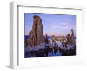 USA, California, Sierra Nevada. Tufa Formations on Mono Lake-Jaynes Gallery-Framed Photographic Print