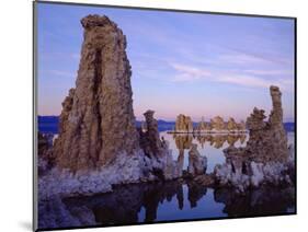 USA, California, Sierra Nevada. Tufa Formations on Mono Lake-Jaynes Gallery-Mounted Photographic Print