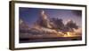 USA, California. Sunset viewed from Big Sur coast.-Anna Miller-Framed Photographic Print