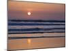 USA, California. Sunset viewed from Morro Bay beach.-Anna Miller-Mounted Premium Photographic Print