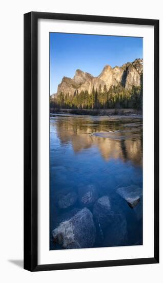 USA, California. The Merced river in the Yosemite Valley.-Anna Miller-Framed Photographic Print