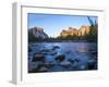 USA, California. The Merced river in the Yosemite Valley.-Anna Miller-Framed Premium Photographic Print