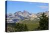 USA, California, the San Joaquin Ridge Minarets from Minaret Vista-Bernard Friel-Stretched Canvas