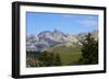 USA, California, the San Joaquin Ridge Minarets from Minaret Vista-Bernard Friel-Framed Photographic Print