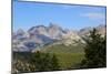 USA, California, the San Joaquin Ridge Minarets from Minaret Vista-Bernard Friel-Mounted Photographic Print