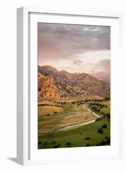 USA California. Tulare County, Slick Rock Recreation Area.-Alison Jones-Framed Photographic Print