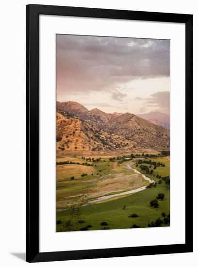 USA California. Tulare County, Slick Rock Recreation Area.-Alison Jones-Framed Premium Photographic Print