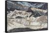 USA, California. Twenty Mule Team Canyon, Death Valley National Park.-Judith Zimmerman-Framed Stretched Canvas