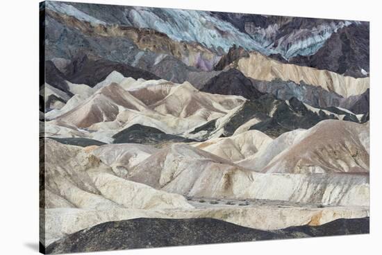 USA, California. Twenty Mule Team Canyon, Death Valley National Park.-Judith Zimmerman-Stretched Canvas