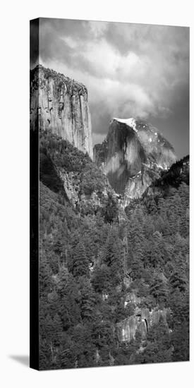 USA, California. View of Half Dome in Yosemite Valley.-Anna Miller-Stretched Canvas