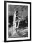 USA, California, White Mountains. Bristlecone pine tree in black and white.-Jaynes Gallery-Framed Premium Photographic Print