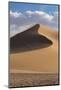 USA, California. Windblown sand dune and clouds-Judith Zimmerman-Mounted Photographic Print