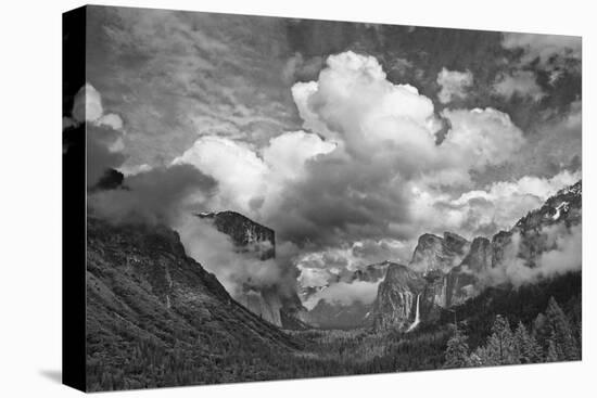 USA, California, Yosemite, Bridalveil Falls-John Ford-Stretched Canvas