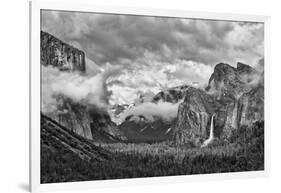 USA, California, Yosemite, Bridalveil Falls-John Ford-Framed Photographic Print