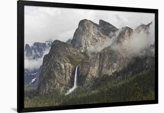 USA, California, Yosemite, Bridalveil Falls-John Ford-Framed Photographic Print