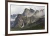 USA, California, Yosemite, Bridalveil Falls-John Ford-Framed Photographic Print