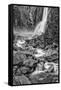 USA, California, Yosemite, Bridlevale Falls-John Ford-Framed Stretched Canvas