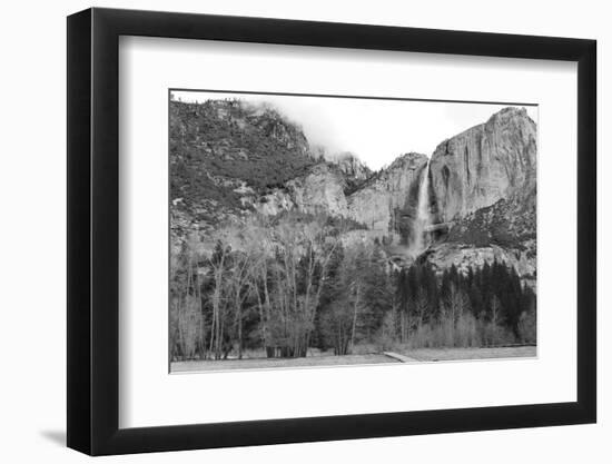 USA, California. Yosemite Falls in early spring.-Anna Miller-Framed Photographic Print