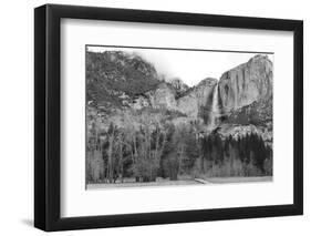 USA, California. Yosemite Falls in early spring.-Anna Miller-Framed Photographic Print