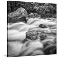 USA, California, Yosemite, Happy Isles-John Ford-Stretched Canvas