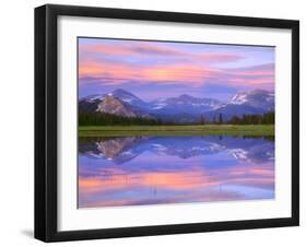 USA, California, Yosemite Lembert Dome Reflect in Tuolumne River-Jaynes Gallery-Framed Premium Photographic Print