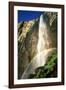 USA, California, Yosemite National Park. Bridalveil Fall Rainbow-Jaynes Gallery-Framed Photographic Print