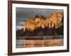 USA, California, Yosemite National Park, Bridalveil Falls at sunset-Ann Collins-Framed Photographic Print