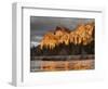 USA, California, Yosemite National Park, Bridalveil Falls at sunset-Ann Collins-Framed Photographic Print