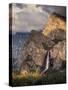 USA, California, Yosemite National Park, Bridalveil Falls at sunset-Ann Collins-Stretched Canvas