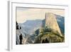 USA, California, Yosemite National Park, Half Dome, from Washburn Point-Bernard Friel-Framed Photographic Print