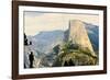 USA, California, Yosemite National Park, Half Dome, from Washburn Point-Bernard Friel-Framed Photographic Print