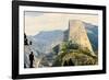 USA, California, Yosemite National Park, Half Dome, from Washburn Point-Bernard Friel-Framed Photographic Print