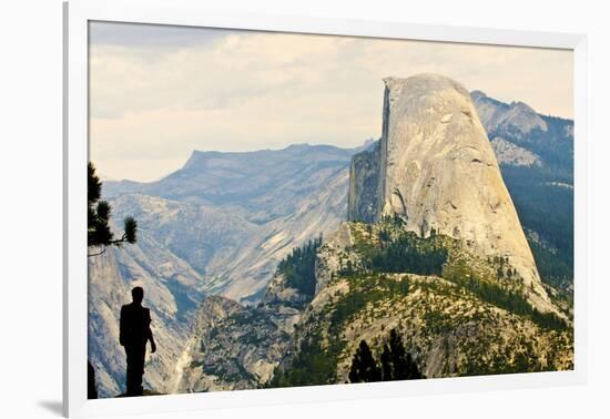 USA, California, Yosemite National Park, Half Dome, from Washburn Point-Bernard Friel-Framed Photographic Print