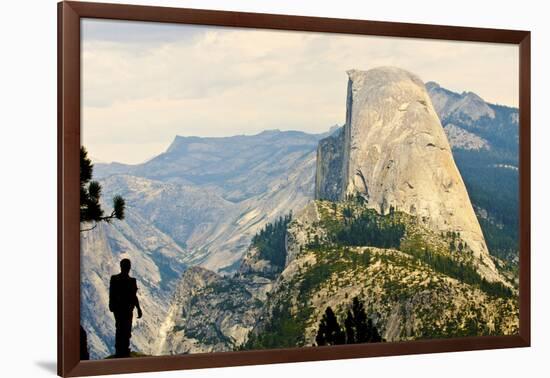 USA, California, Yosemite National Park, Half Dome, from Washburn Point-Bernard Friel-Framed Photographic Print