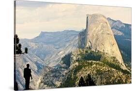 USA, California, Yosemite National Park, Half Dome, from Washburn Point-Bernard Friel-Stretched Canvas