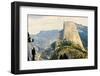 USA, California, Yosemite National Park, Half Dome, from Washburn Point-Bernard Friel-Framed Photographic Print