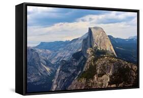 USA, California, Yosemite National Park, Half Dome, Glacier Point-Bernard Friel-Framed Stretched Canvas