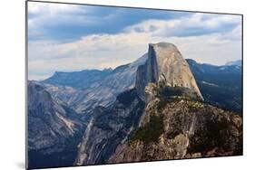 USA, California, Yosemite National Park, Half Dome, Glacier Point-Bernard Friel-Mounted Photographic Print