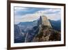 USA, California, Yosemite National Park, Half Dome, Glacier Point-Bernard Friel-Framed Photographic Print