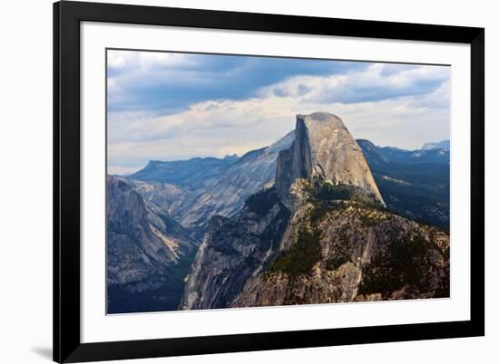 USA, California, Yosemite National Park, Half Dome, Glacier Point-Bernard Friel-Framed Photographic Print